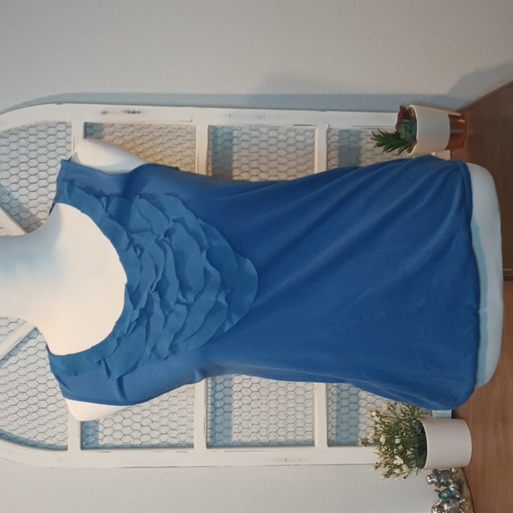 Ann Taylor Loft Ruffled Tank
